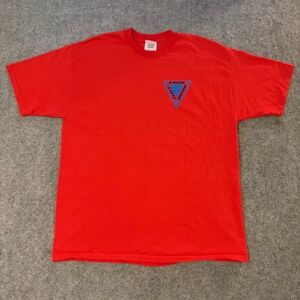 Not Fair Promo Protest T-Shirt Mens XL Graphic Vintage 90s Single Stitch Slogan